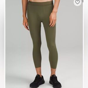 Lululemon Men's License to Train Tight 21" size L in medium olive NWOT